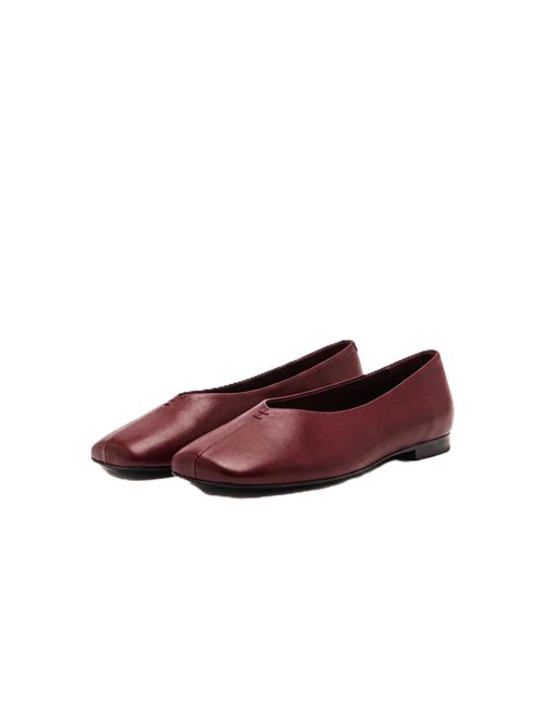 Ballerine Plain ballet blood O A | PLAIN01SH.LEATHER BLOOD